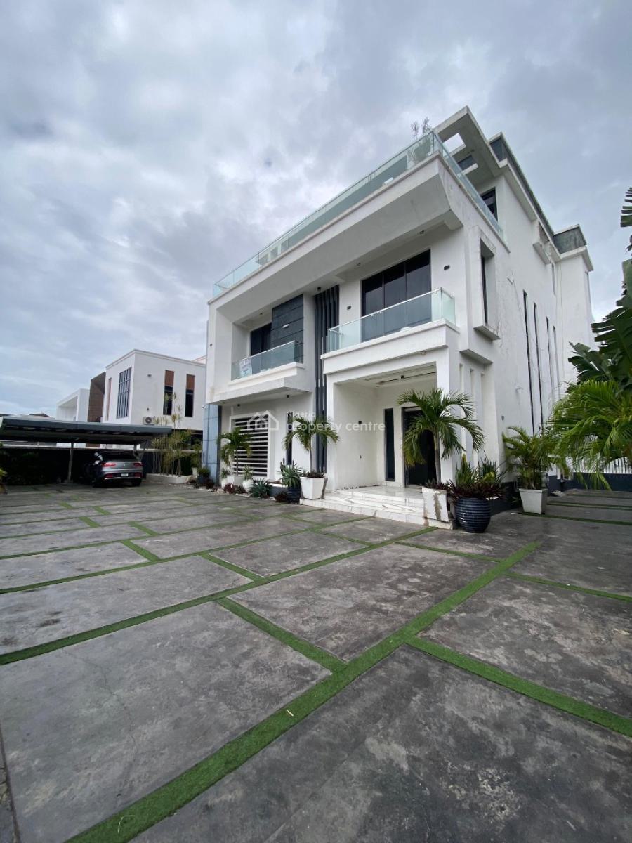 5 Bedroom Fully Furnished Detached Duplex with Pool, Gym, Cinema, Pinnock Beach Estate, Osapa, Lekki, Lagos, Detached Duplex for Sale