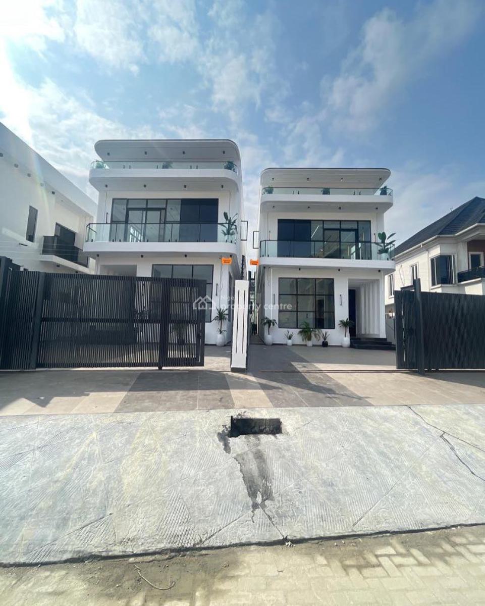 Stunning 5 Bedroom Detached Duplex with Swimming Pool and Bq, Oral Estate, Lekki, Lagos, Detached Duplex for Sale