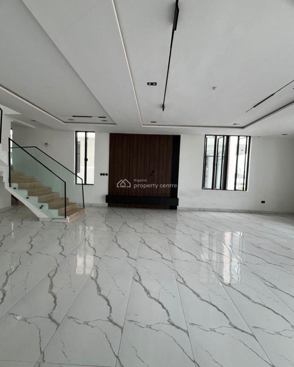 Stunning 5 Bedrooms Detached Duplex with Swimming Pool and Bq, Chevron, Lekki, Lagos, Detached Duplex for Sale