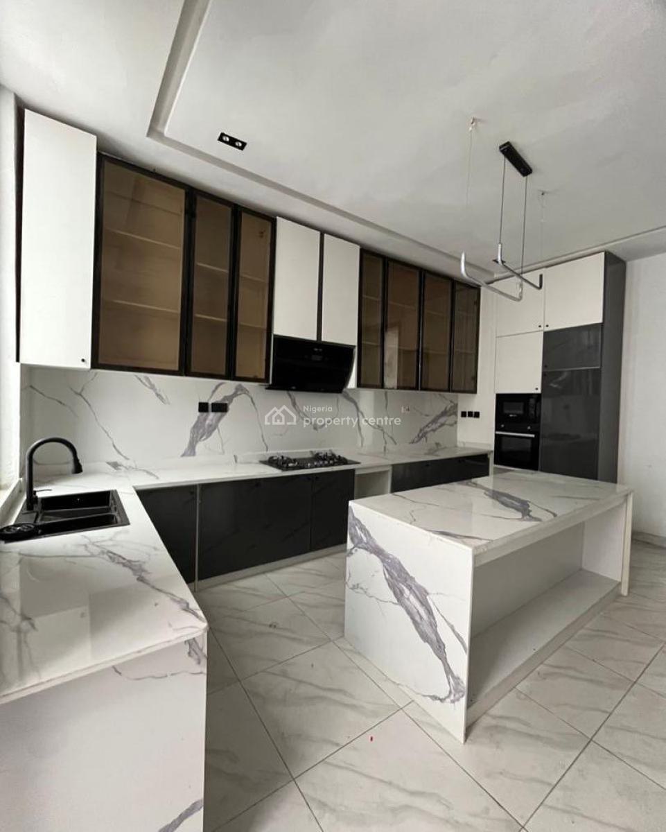 Stunning 5 Bedrooms Detached Duplex with Swimming Pool and Bq, Chevron, Lekki, Lagos, Detached Duplex for Sale