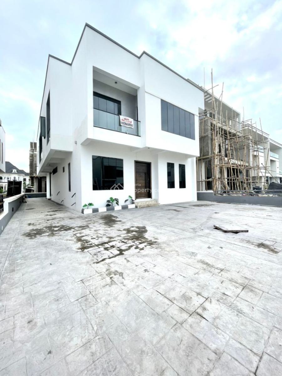 Newly Built 5 Bedroom Fully Detached Duplex in a Secured Estate, Ikota, Lekki, Lagos, Detached Duplex for Sale
