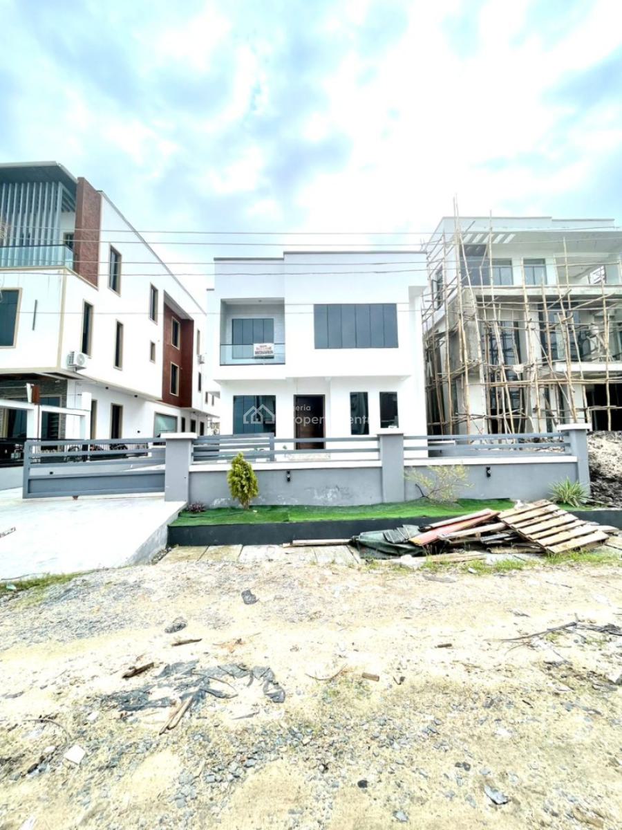 Newly Built 5 Bedroom Fully Detached Duplex in a Secured Estate, Ikota, Lekki, Lagos, Detached Duplex for Sale