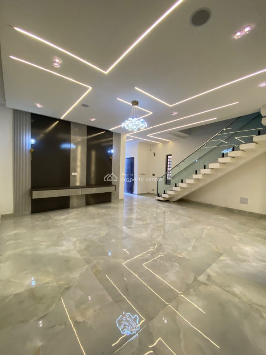 5 Bedroom Fully Detached Duplex with Bq,penthouse,cinema, Osapa, Lekki, Lagos, Detached Duplex for Sale