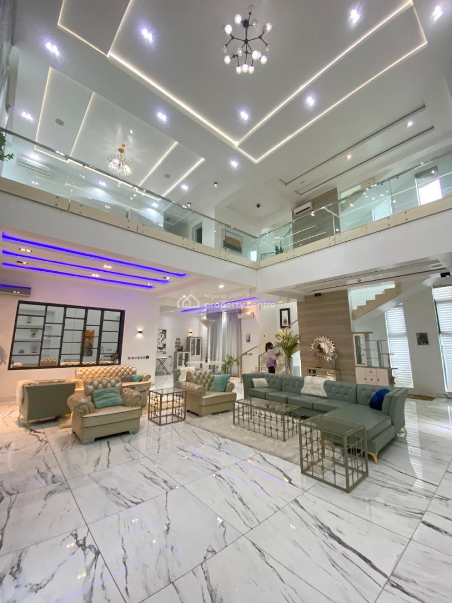 5 Bedroom Fully Furnished Detached Duplex with Pool,cinema,gym,penthouse, Primrose Drive,pinnock Beach Estate, Osapa, Lekki, Lagos, Detached Duplex for Sale