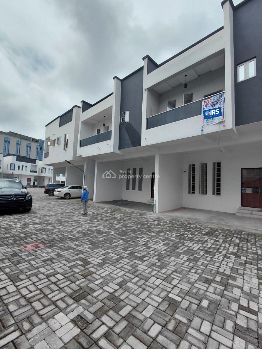 Newly Built 4 Bedrooms Terraced Duplex, Ikota, Lekki, Lagos, Terraced Duplex for Rent