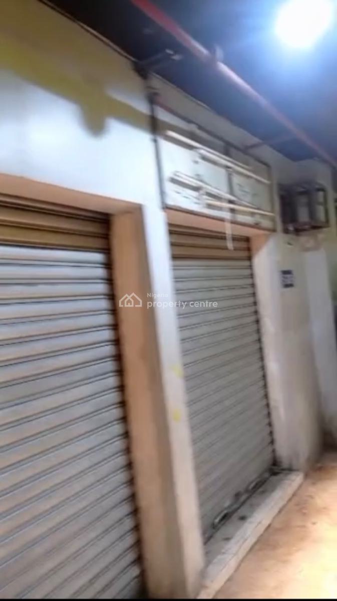 a Standard Vacant Lock Up Shop, Tejuosho Shopping Mall, Yaba, Lagos, Shop for Sale