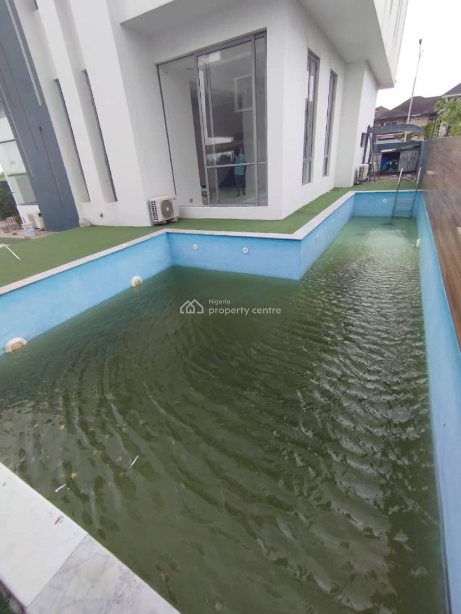 Contemporary Luxury 5 Bedroom Detached Duplex with 2 Bqs,cinema & Pool, Pinnock Beach Estate, Lekki, Lagos, Detached Duplex for Rent