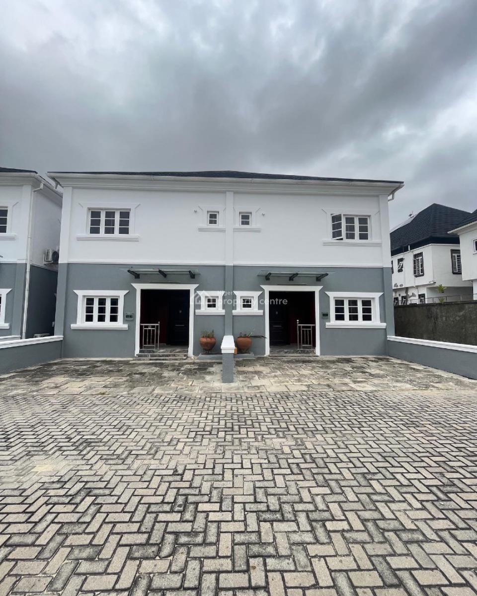 Stunning 4 Bedroom Semi Detached Duplex with Swimming Pool and Bq, Oral Estate, Lekki, Lagos, Semi-detached Duplex for Sale