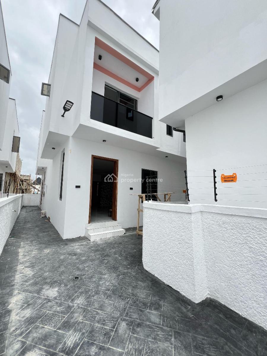 Spacious 4 Bedroom Semi Detached Duplex with Bq in Serene Estate, Ikota, Lekki, Lagos, Semi-detached Duplex for Sale
