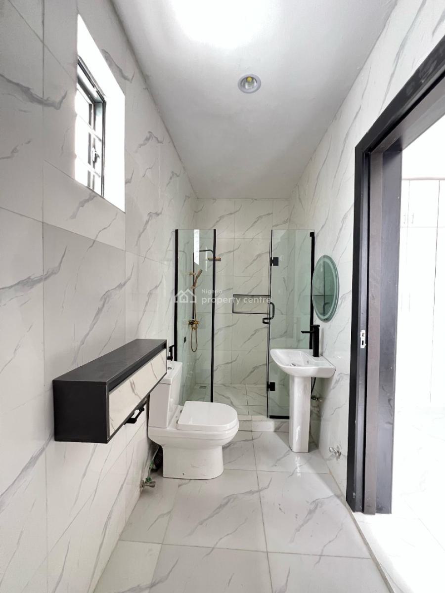 Spacious 4 Bedroom Semi Detached Duplex with Bq in Serene Estate, Ikota, Lekki, Lagos, Semi-detached Duplex for Sale
