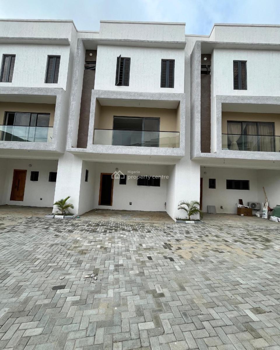 Stunning 4 Bedroom Terrace Duplex with Bq, Ikate, Ikate, Lekki, Lagos, Terraced Duplex for Sale