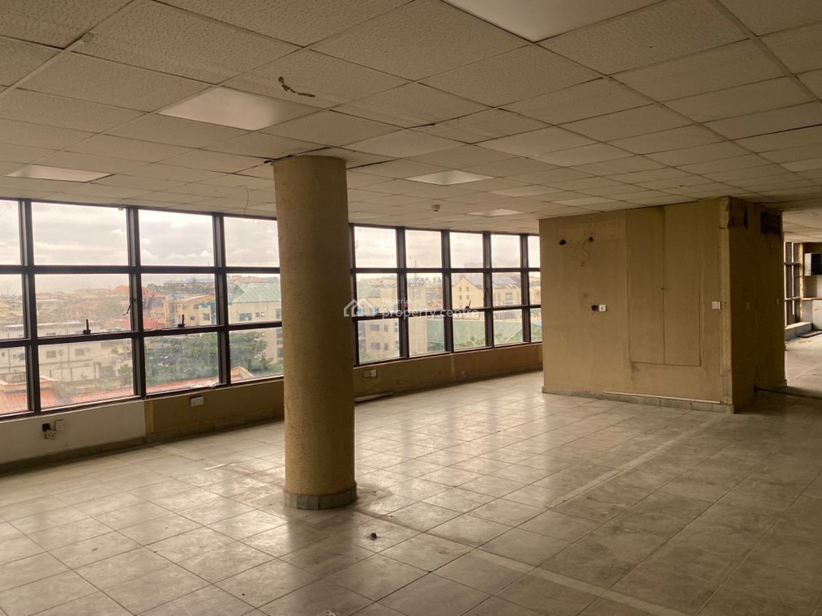 255 Sqm Office Space with Adequate Parking, Cbd, Alausa, Ikeja, Lagos, Office Space for Rent