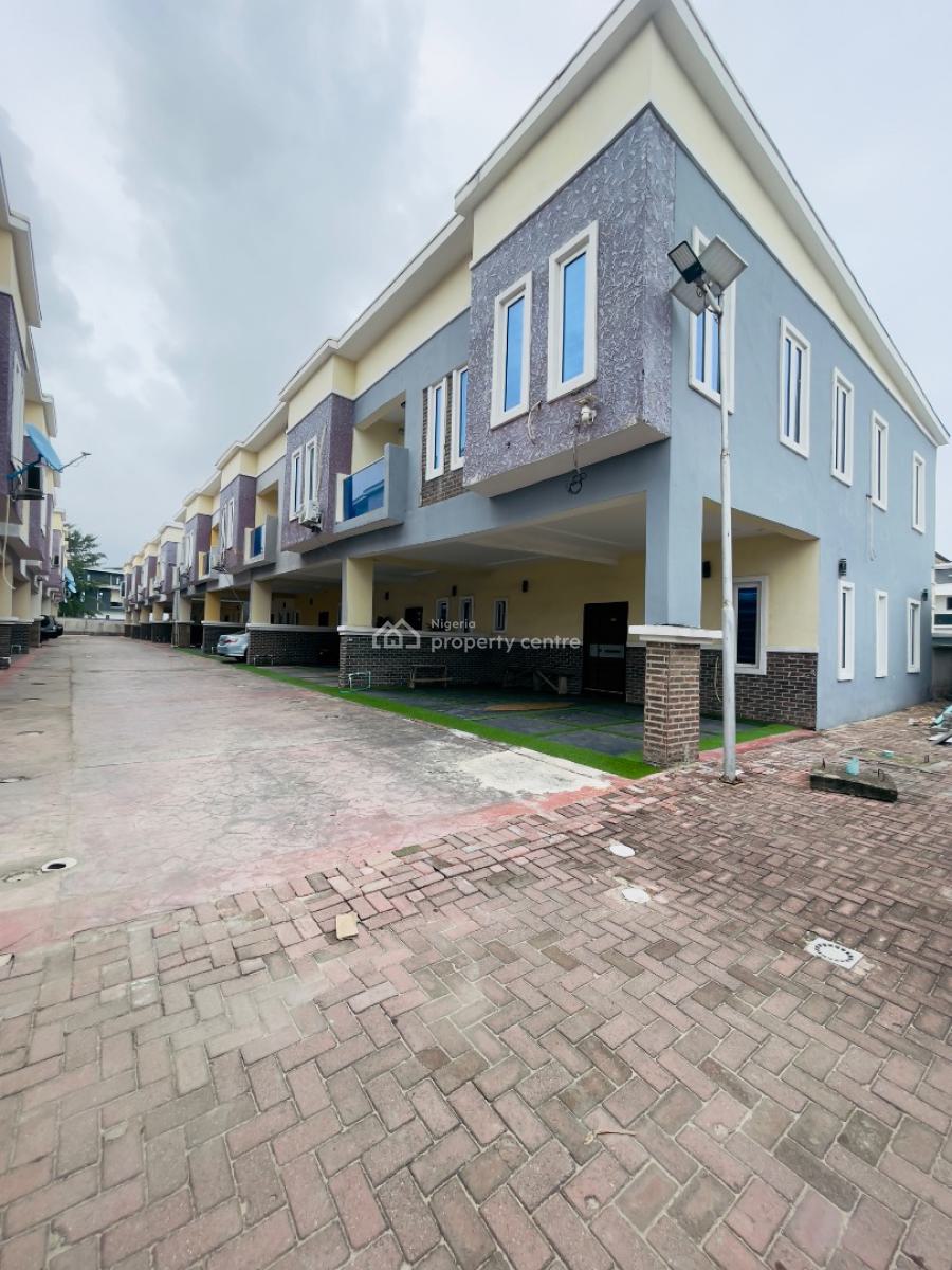 Very Spacious 4bedroom Terrace Duplex, Ikota Lekki Lagos, Ikota, Lekki, Lagos, Terraced Duplex for Sale