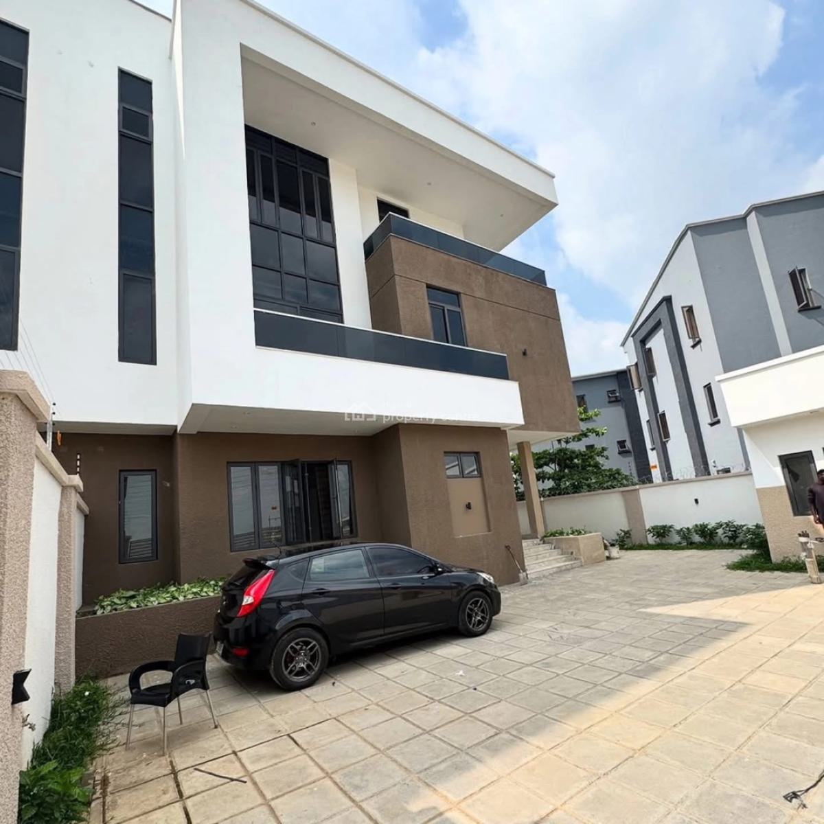Brand New 6 Bedroom Semi Detached Duplex, Bq,office,box Room, Cctv, By Gilmore, Jahi, Abuja, Semi-detached Duplex for Sale