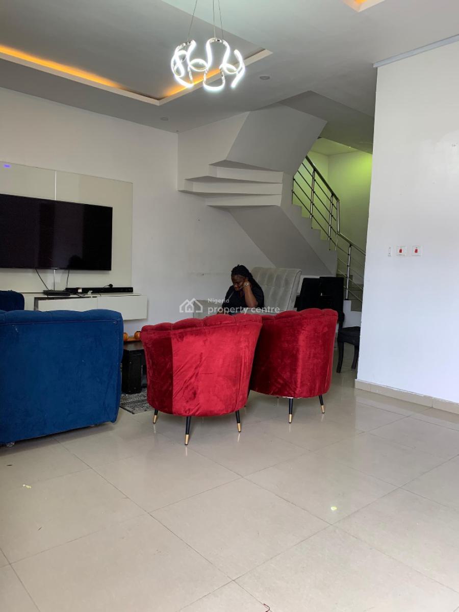 Furnished 4 Bedroom Semi Datched Duplex, Orchid Road, Lekki, Lagos, Semi-detached Duplex for Rent