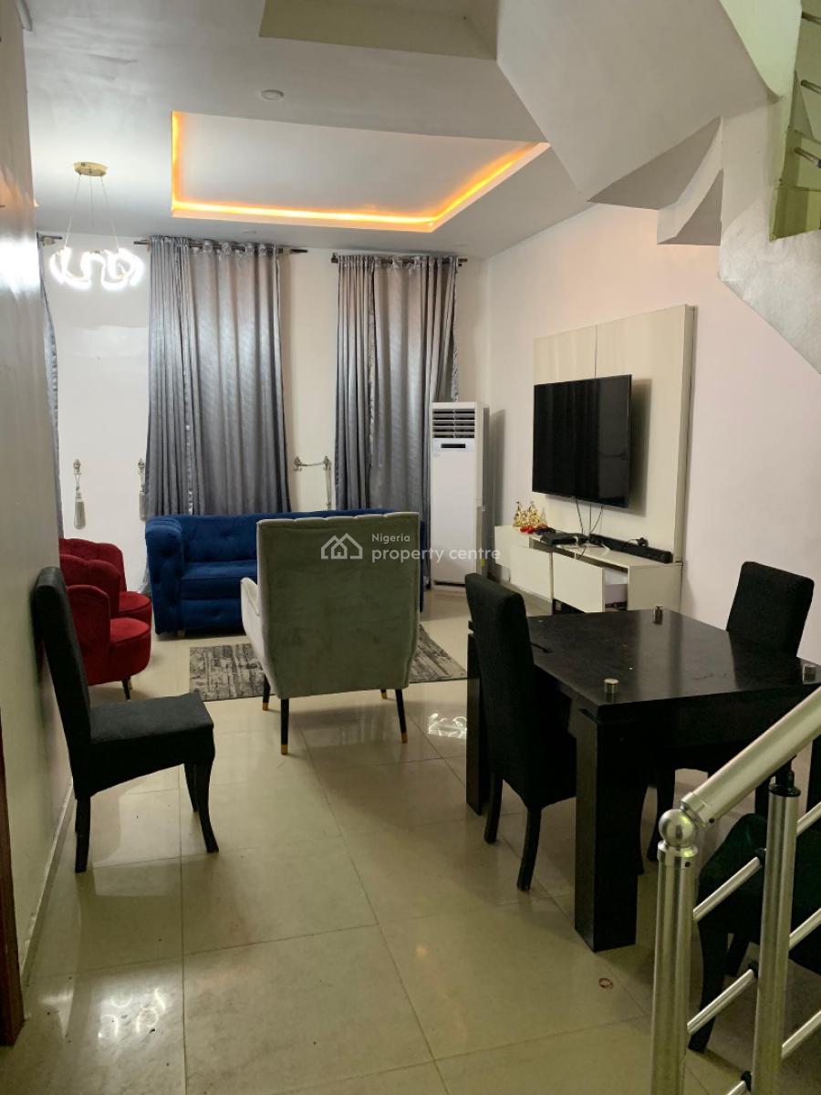 Furnished 4 Bedroom Semi Datched Duplex, Orchid Road, Lekki, Lagos, Semi-detached Duplex for Rent