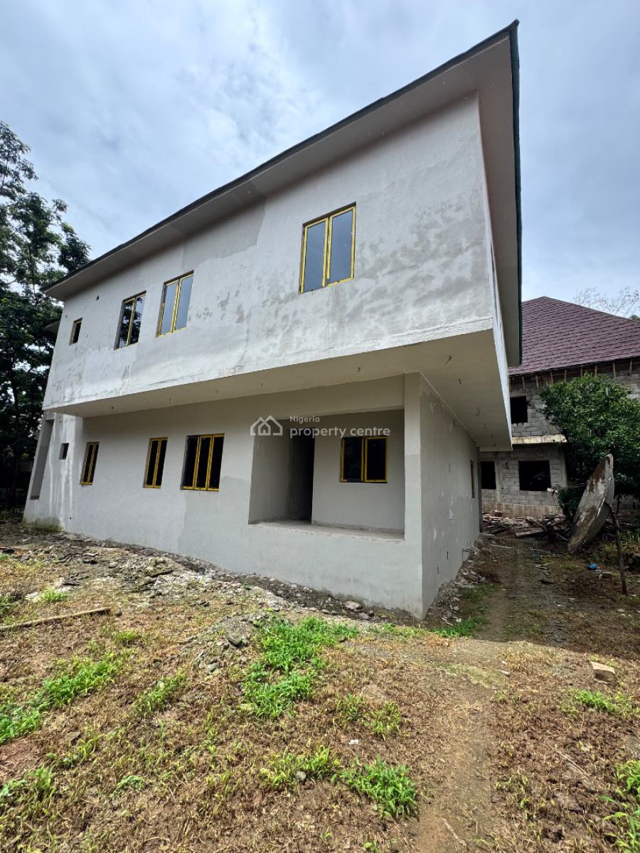 Advanced Semi Finished 5beds Detached Duplex with Bq, Minister’s Quarters, Mabushi, Abuja, Detached Duplex for Sale