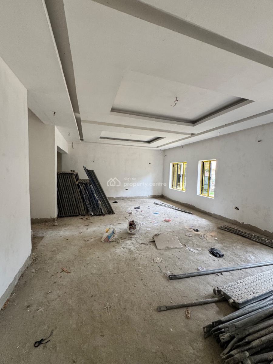 Advanced Semi Finished 5beds Detached Duplex with Bq, Minister’s Quarters, Mabushi, Abuja, Detached Duplex for Sale