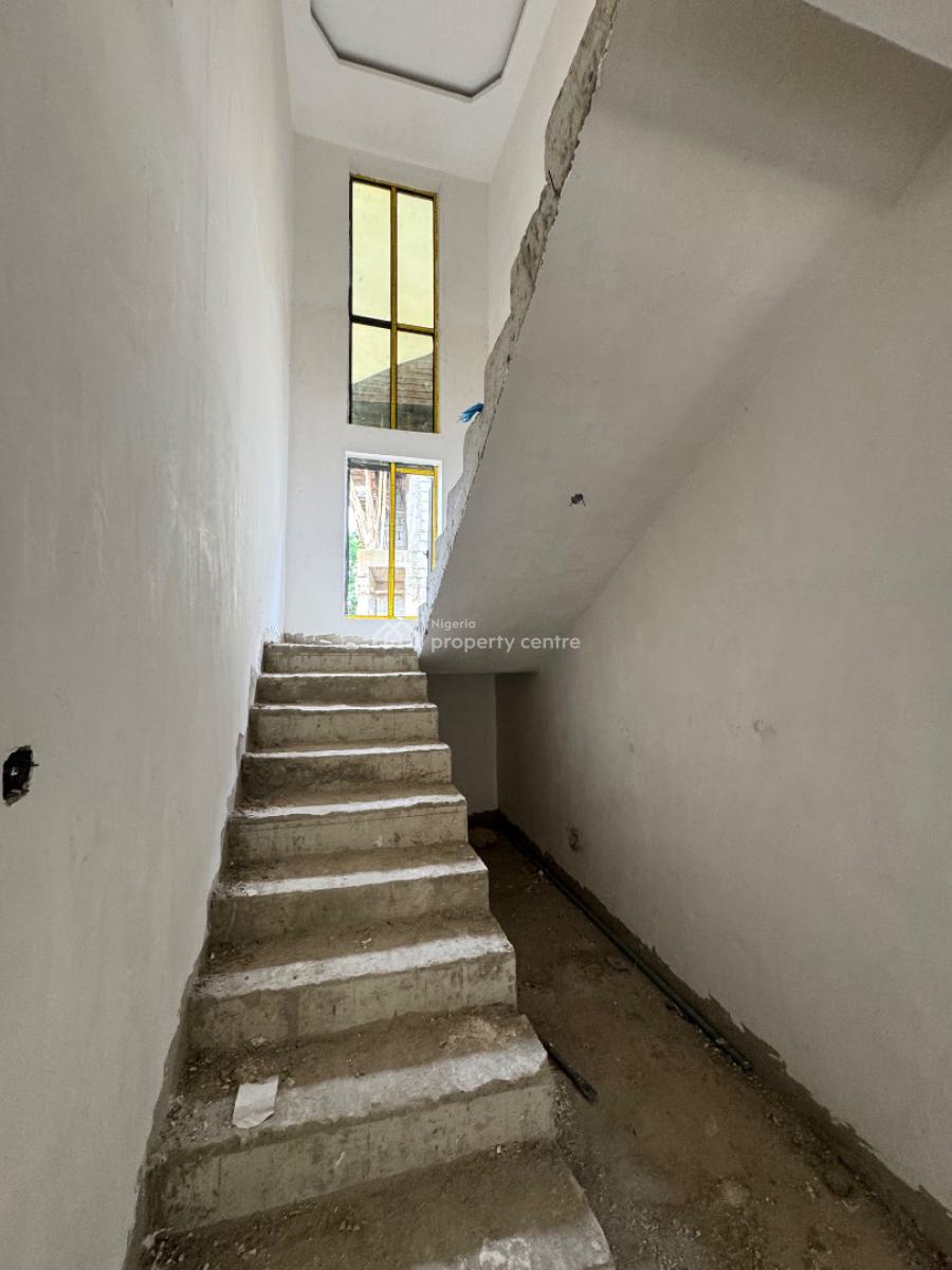 Advanced Semi Finished 5beds Detached Duplex with Bq, Minister’s Quarters, Mabushi, Abuja, Detached Duplex for Sale