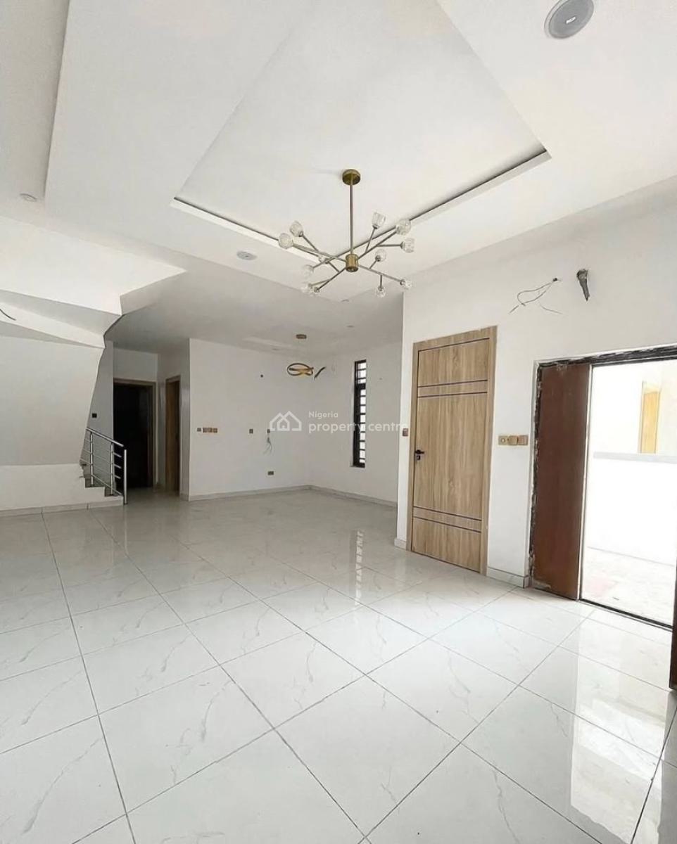 4 Bedroom Semi-detached Duplex, Chevron, Lekki, Lagos, House for Rent