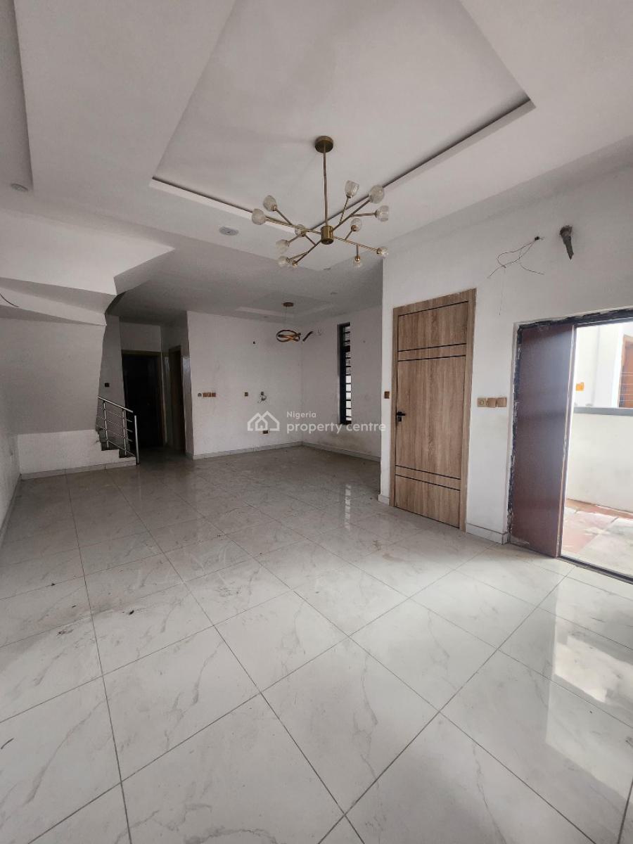 Spacious 4 Bedroom Semi Detached Duplex, Chevron, Lekki, Lagos, Semi-detached Duplex for Rent