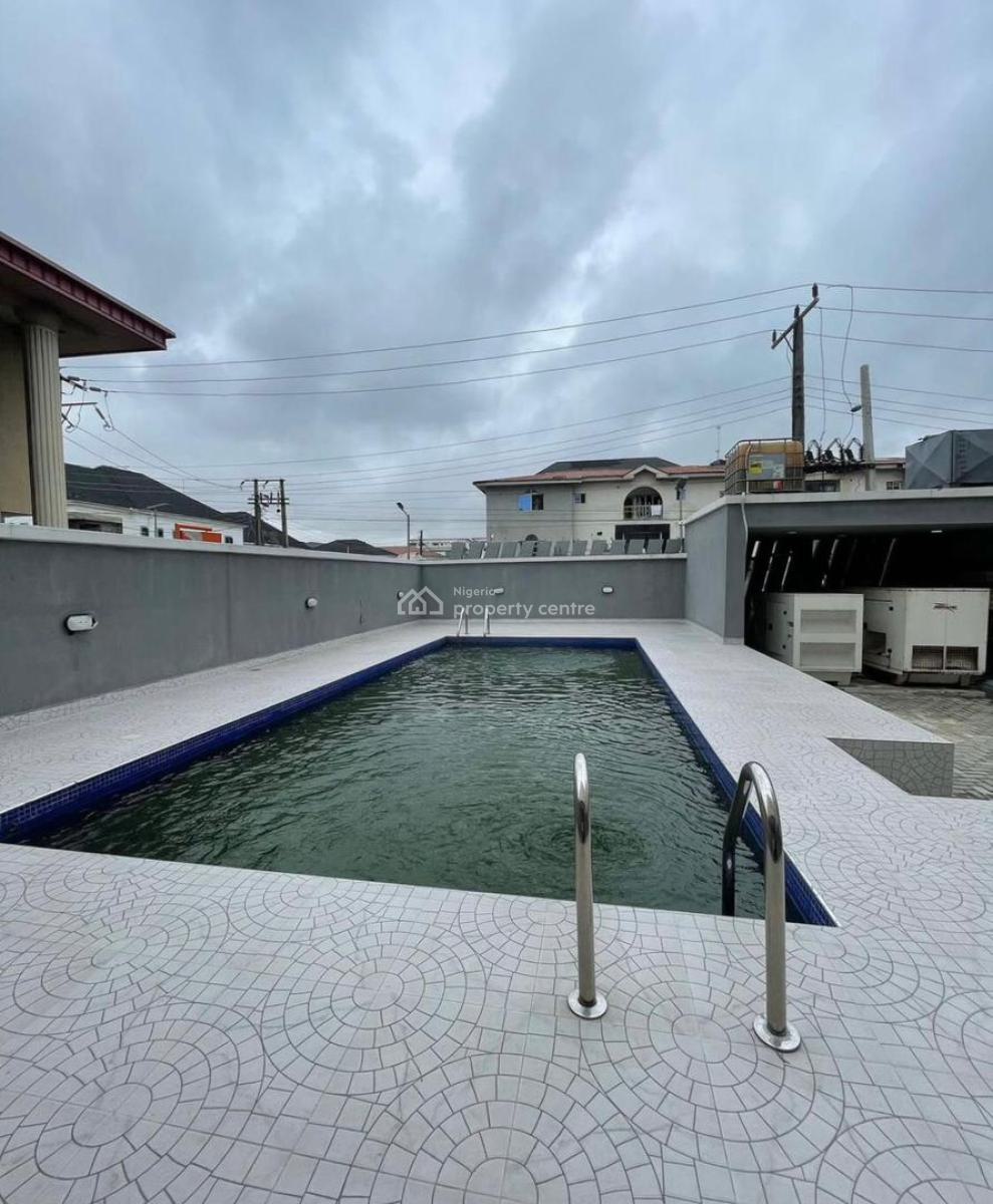 Service 2bedroom Flat with Pool in a Secured Estate, Ikate, Lekki, Lagos, Flat / Apartment for Rent