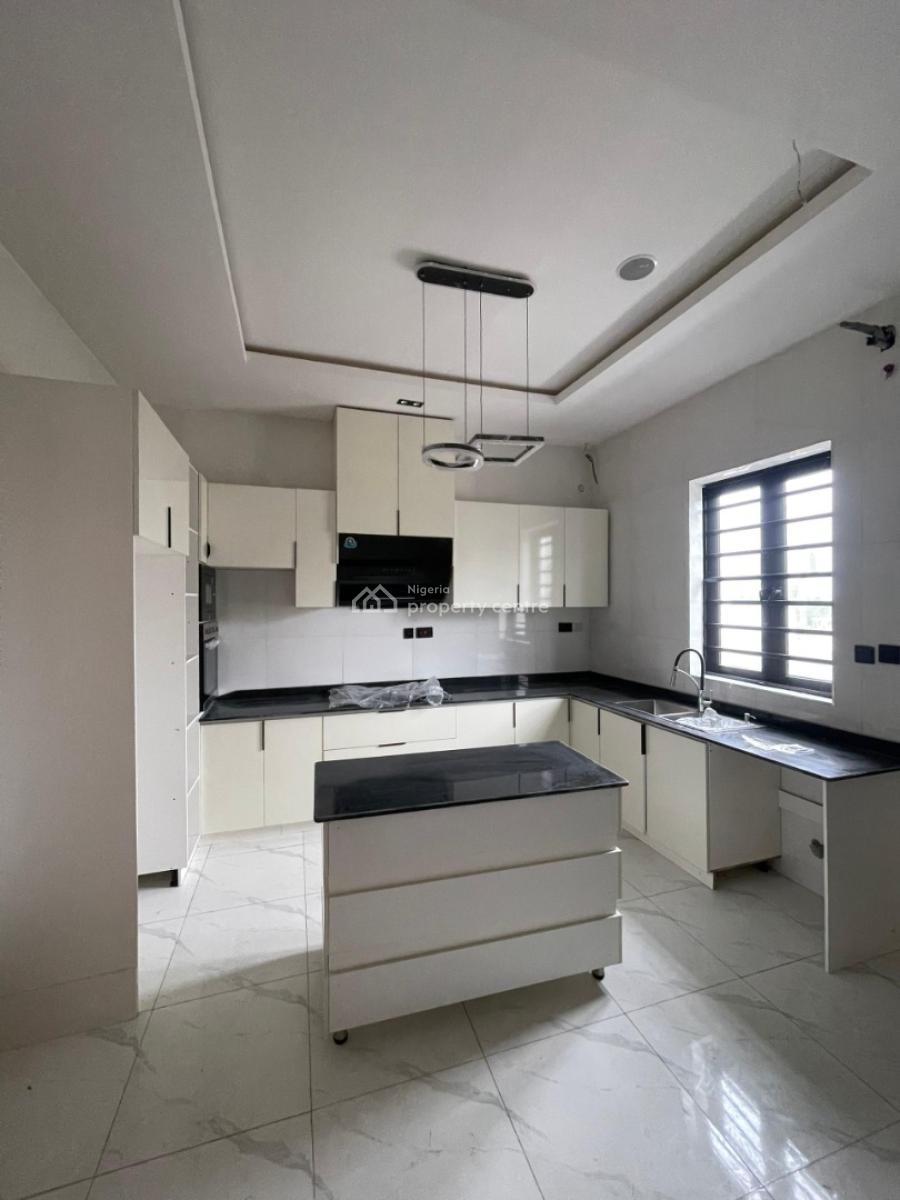 Nicely Built 4 Bedroom Semi Detached Duplex W/ Bq in a Secured Estate, Ikota, Lekki, Lagos, Semi-detached Duplex for Sale