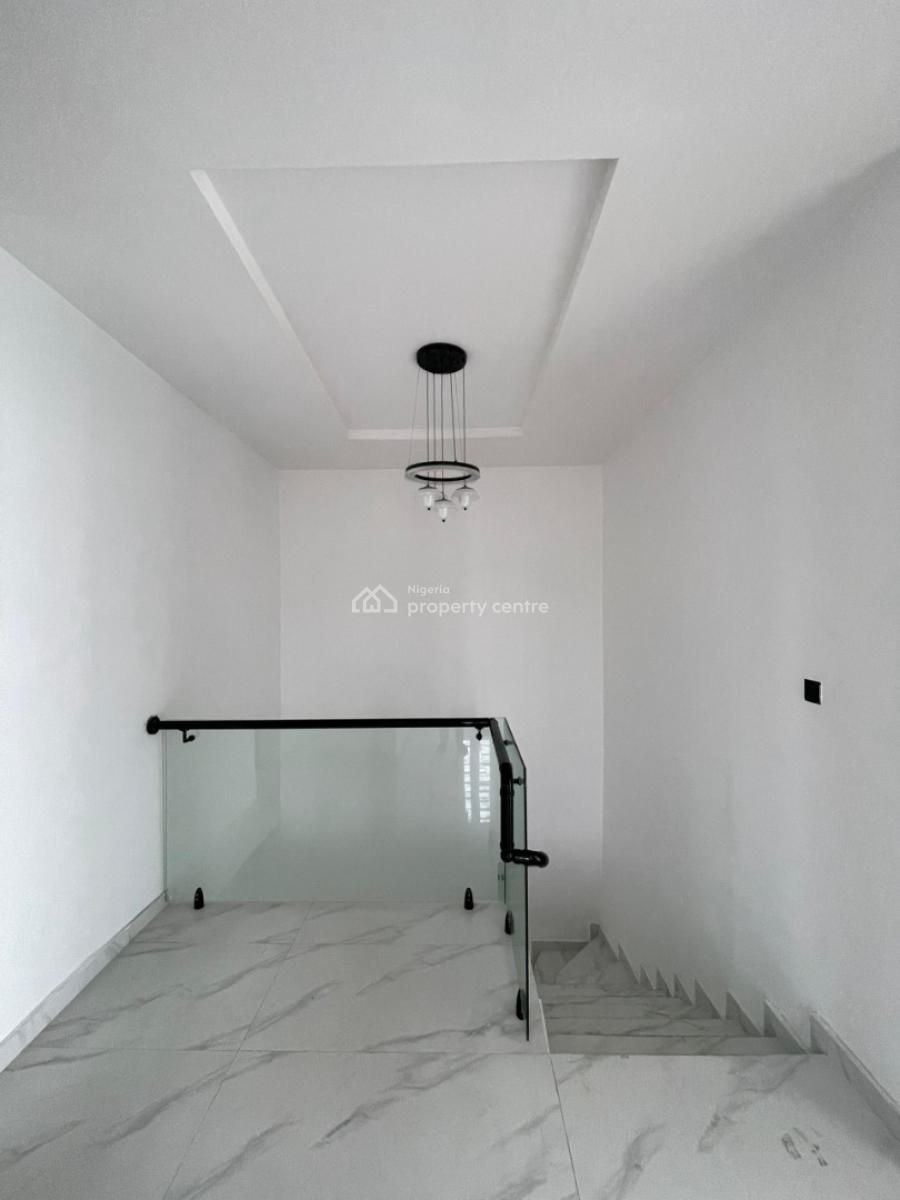 Nicely Built 4 Bedroom Semi Detached Duplex W/ Bq in a Secured Estate, Ikota, Lekki, Lagos, Semi-detached Duplex for Sale