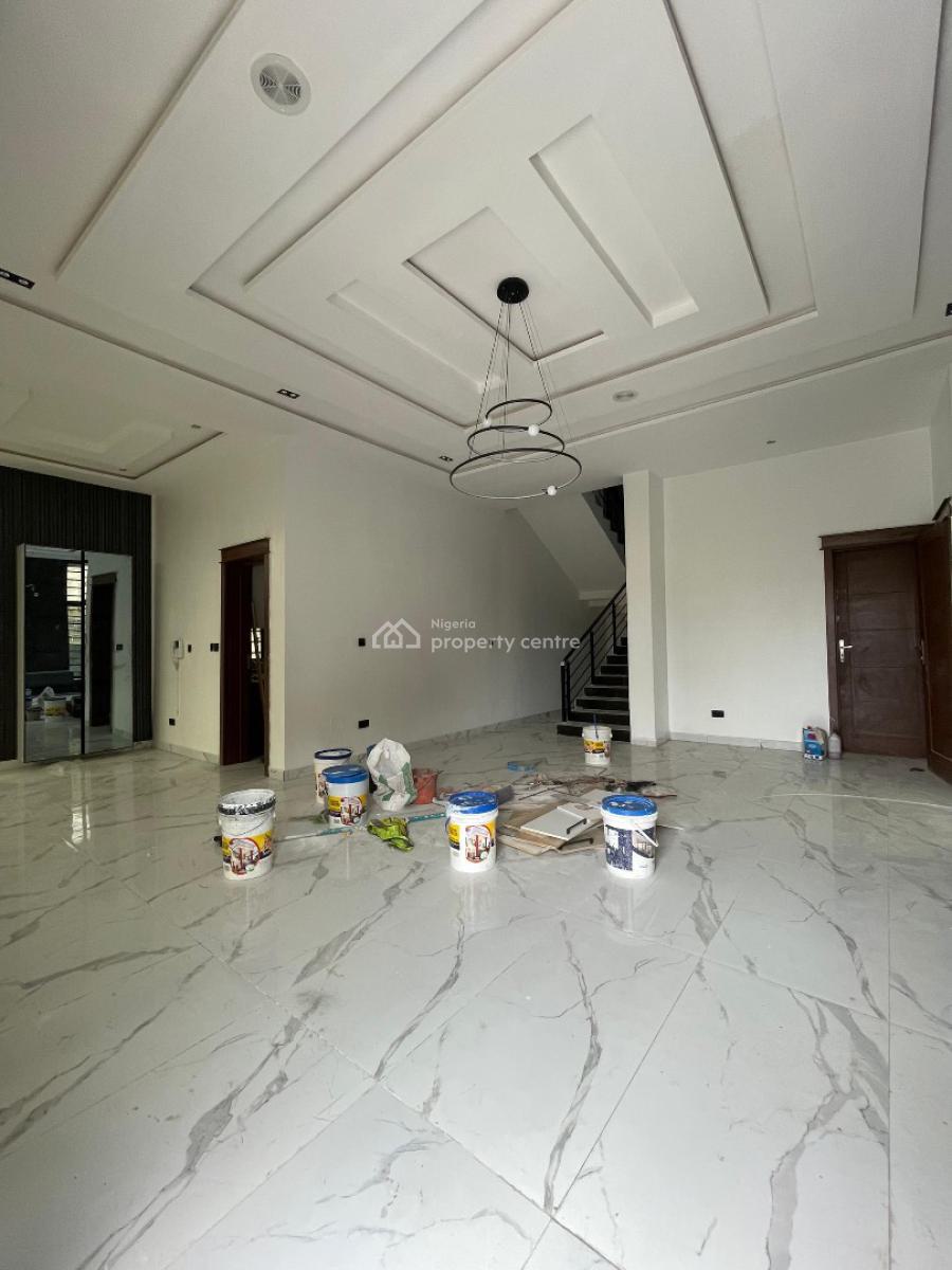 Spacious 5 Bedroom Detached with Bq, Pool, Cinema and Open Terrace, Ikate Elegushi, Lekki, Lagos, Detached Duplex for Sale