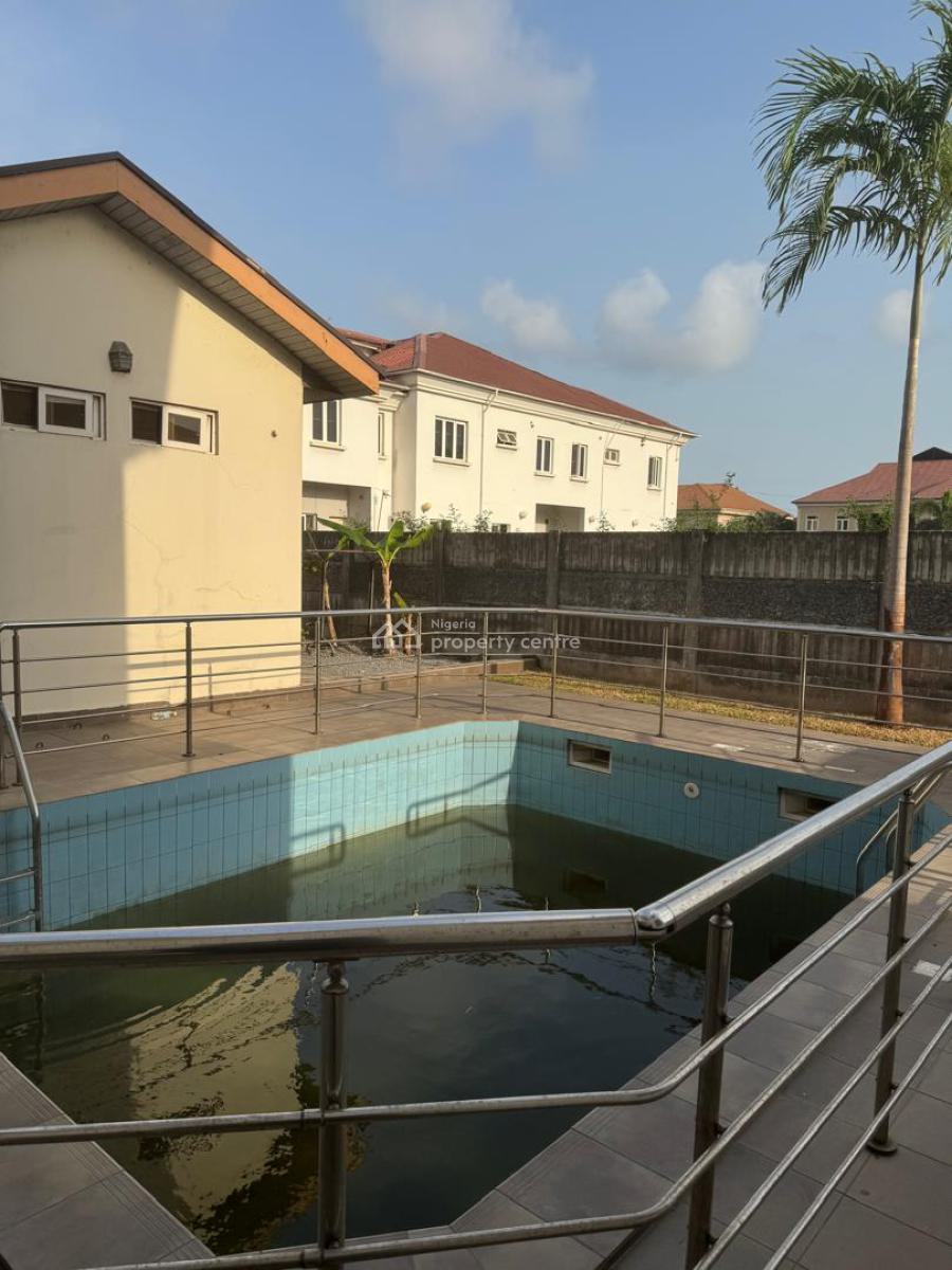 Massive 6 Bedroom Fully Detached House with Swimming Pool, Nicon Town, Lekki, Lagos, Detached Duplex for Sale