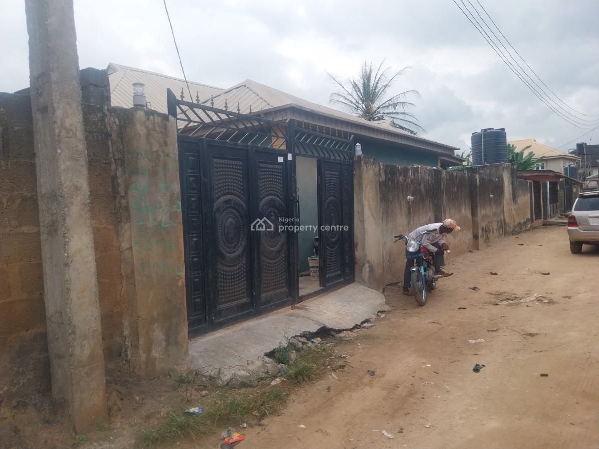 Well Built Tenement  House 4 Units of Miniflats Flat, Gasline, Magboro, Ogun, Block of Flats for Sale