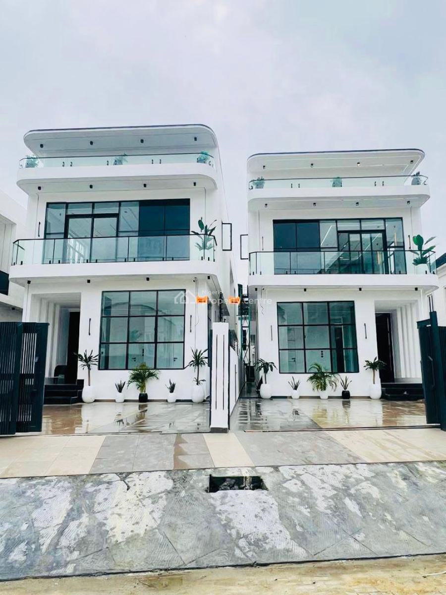 Luxury 5bedroom Detached Smart Home, Second Toll Gate Chevron, Lekki Phase 2, Lekki, Lagos, Detached Duplex for Sale