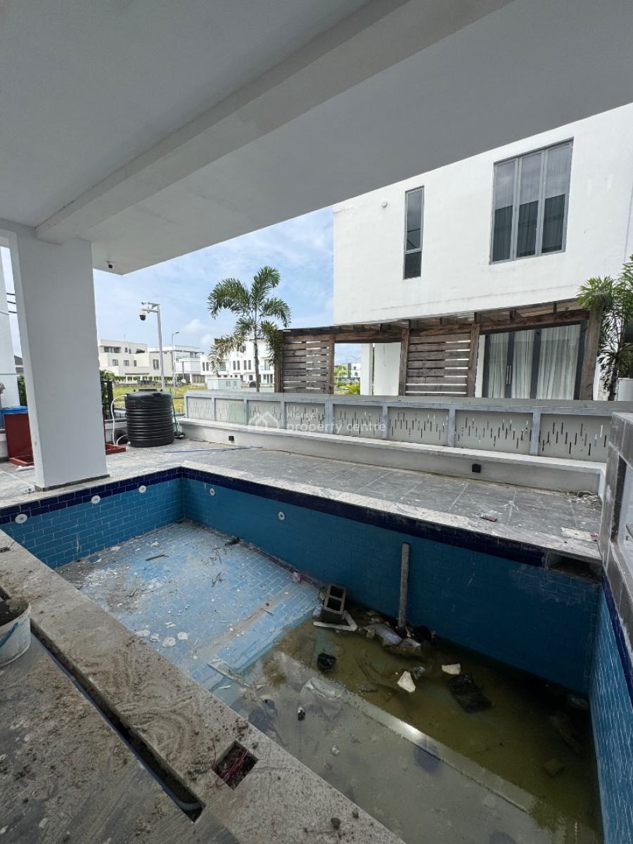Contemporary 5 Bedroom Semi Detached Duplex with a Private Elevator, Comes with a Luxury Finish, Swimming Pool,rooftop Terrace ,bq, Ikate, Lekki, Lagos, Semi-detached Duplex for Sale