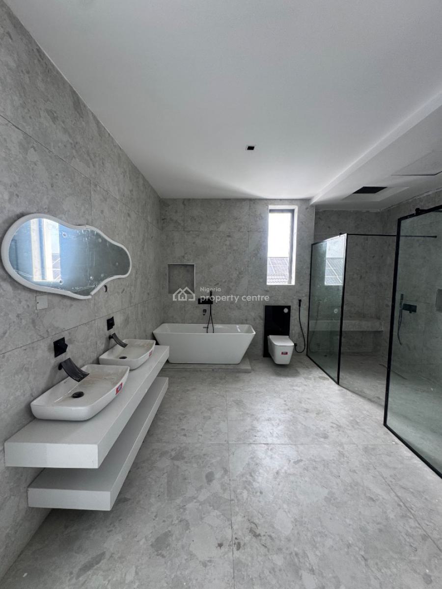 Contemporary 5 Bedroom Semi Detached Duplex with a Private Elevator, Comes with a Luxury Finish, Swimming Pool,rooftop Terrace ,bq, Ikate, Lekki, Lagos, Semi-detached Duplex for Sale