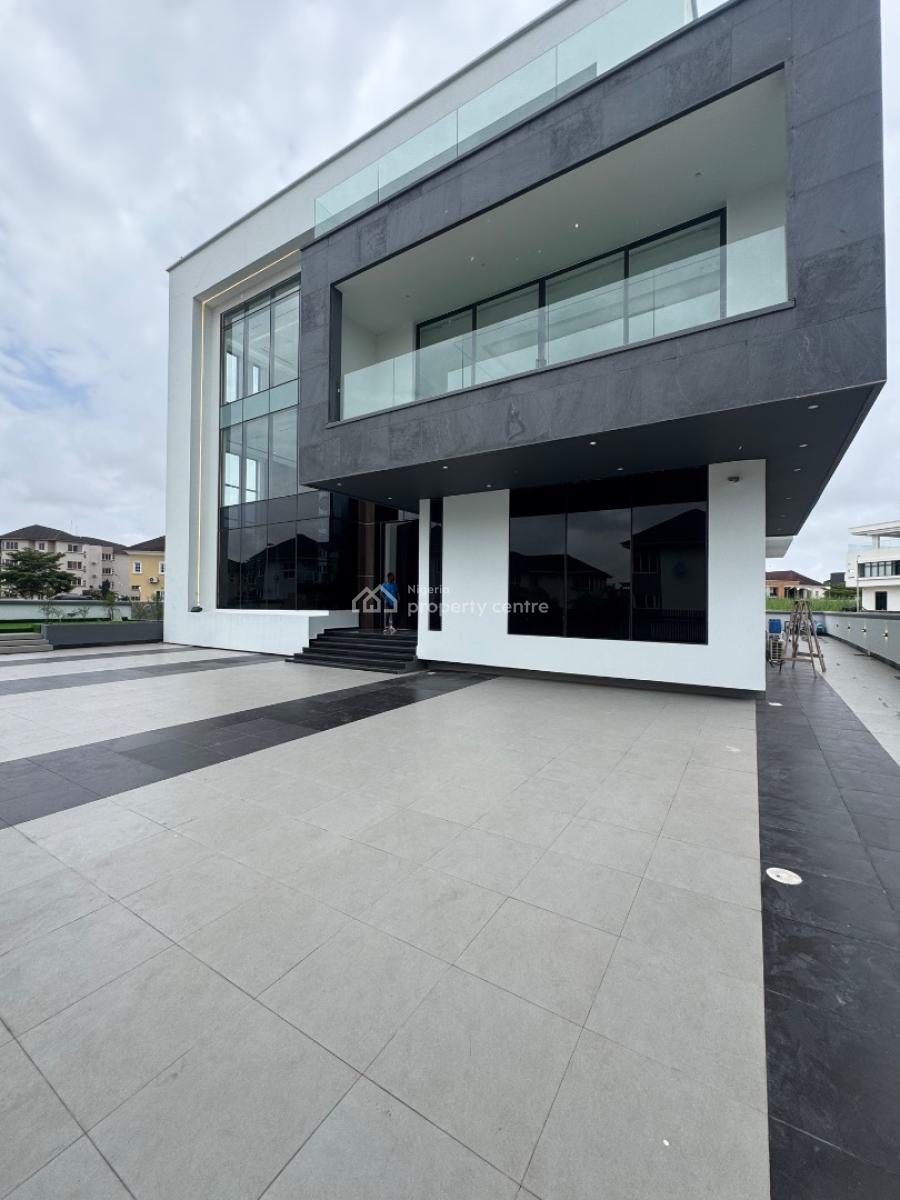 Prestigious 5-bedroom Mansion with Elevator, Cinema & Gym in Pinnock, Pinnock Beach Estate, Osapa, Lekki, Lagos, Detached Duplex for Sale