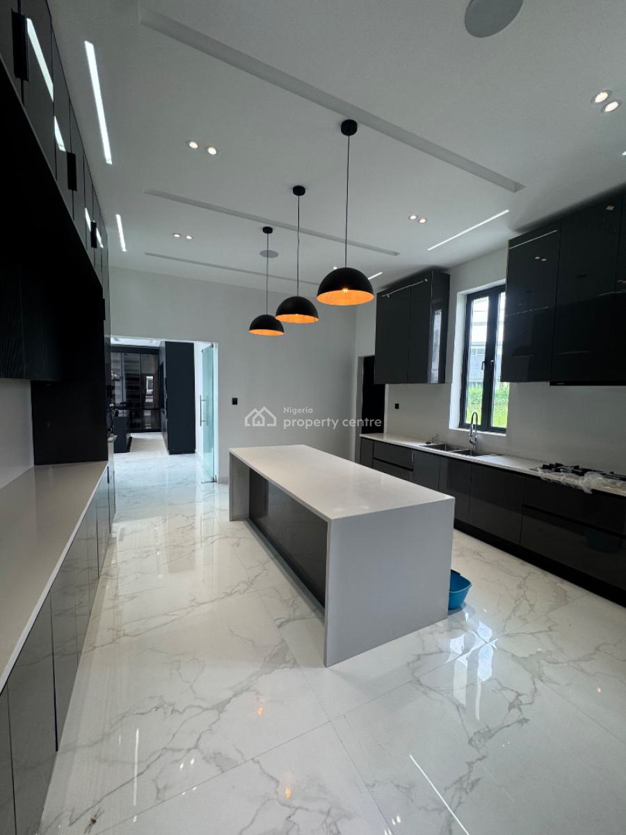 Prestigious 5-bedroom Mansion with Elevator, Cinema & Gym in Pinnock, Pinnock Beach Estate, Osapa, Lekki, Lagos, Detached Duplex for Sale