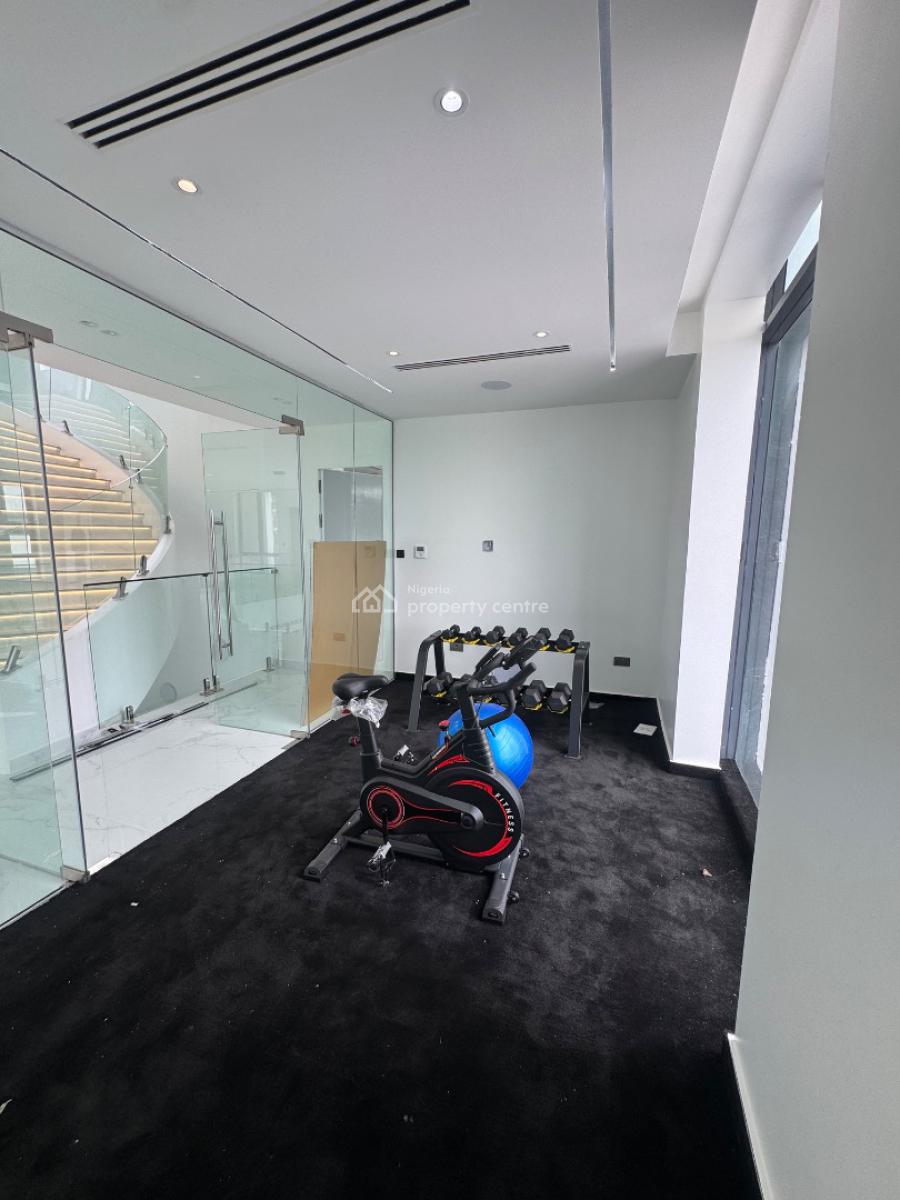 Prestigious 5-bedroom Mansion with Elevator, Cinema & Gym in Pinnock, Pinnock Beach Estate, Osapa, Lekki, Lagos, Detached Duplex for Sale