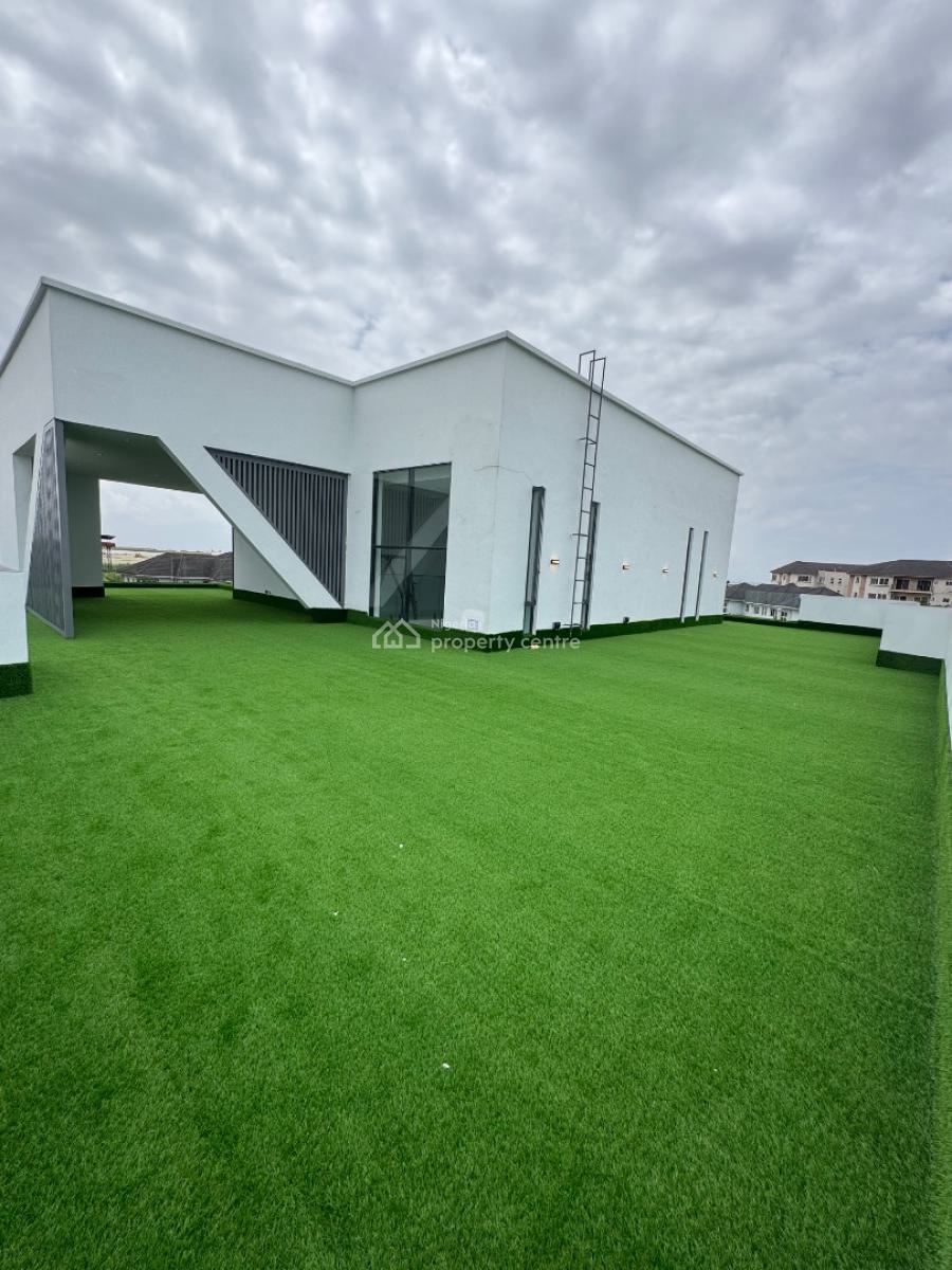 Prestigious 5-bedroom Mansion with Elevator, Cinema & Gym in Pinnock, Pinnock Beach Estate, Osapa, Lekki, Lagos, Detached Duplex for Sale