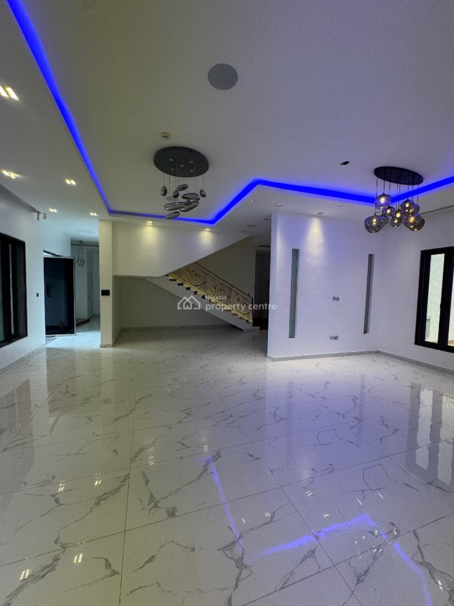 Luxury 5-bedroom Duplex with Rooftop Terrace, Elevator & Cinema, Within The Prestigious Pinnock Beach Estate, Osapa, Lekki, Lagos, Detached Duplex for Sale