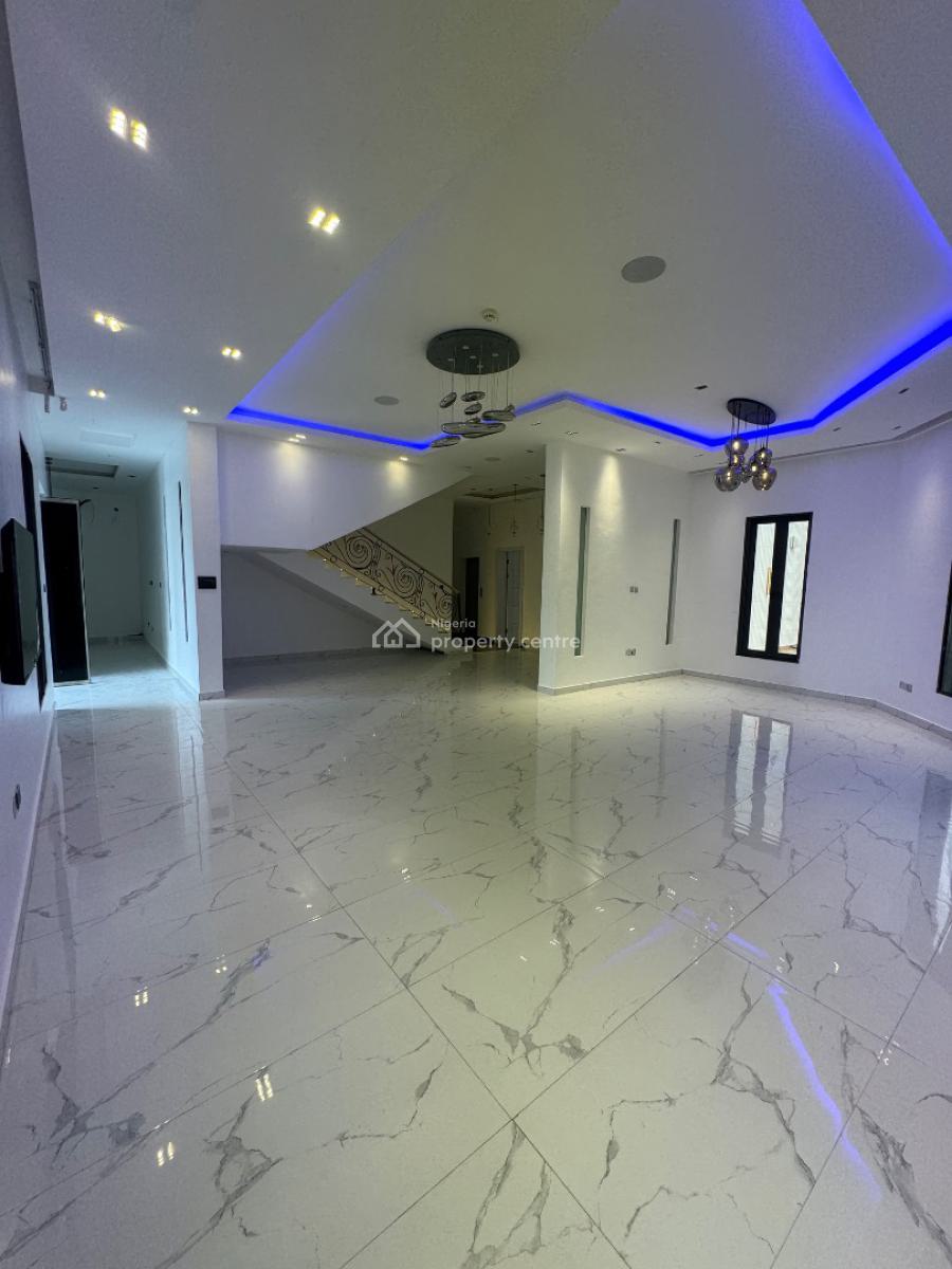 Luxury 5-bedroom Duplex with Rooftop Terrace, Elevator & Cinema, Within The Prestigious Pinnock Beach Estate, Osapa, Lekki, Lagos, Detached Duplex for Sale
