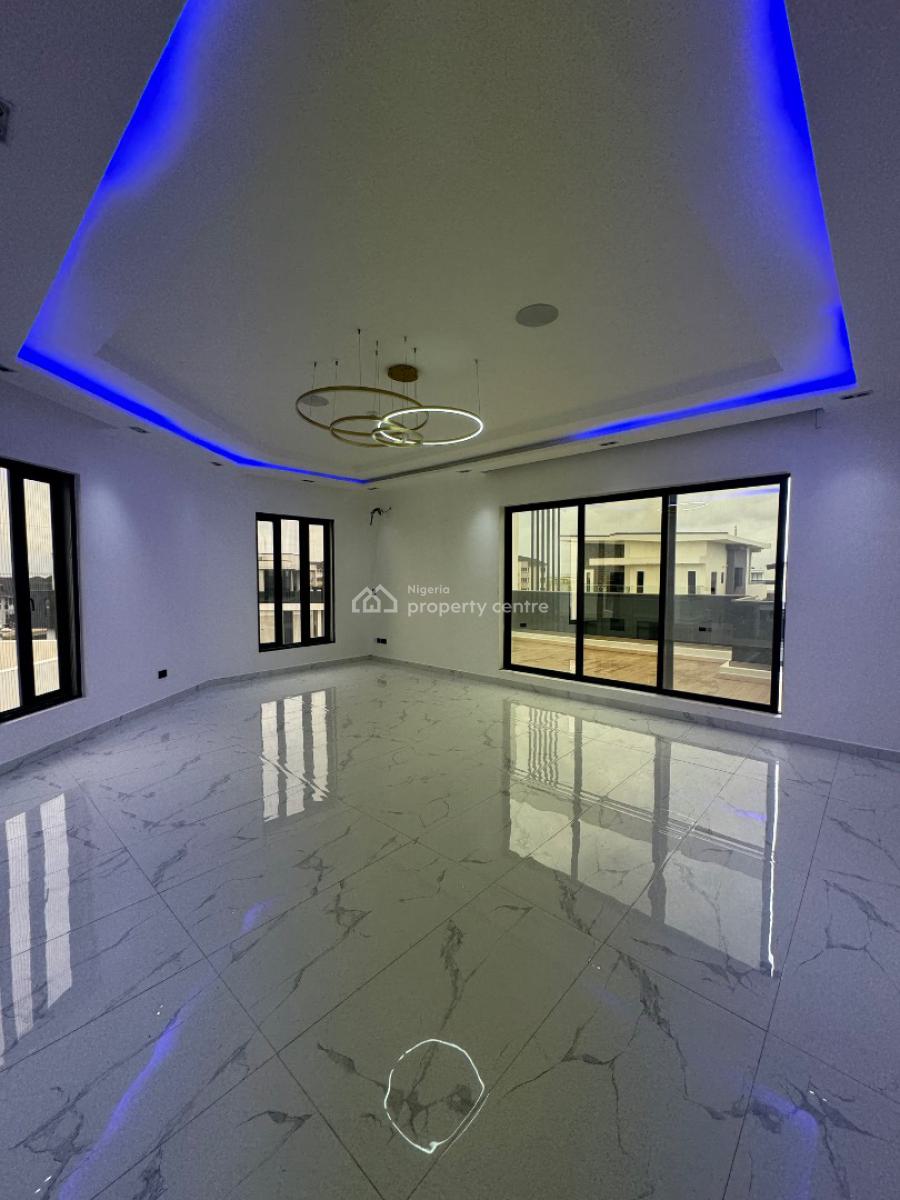 Luxury 5-bedroom Duplex with Rooftop Terrace, Elevator & Cinema, Within The Prestigious Pinnock Beach Estate, Osapa, Lekki, Lagos, Detached Duplex for Sale
