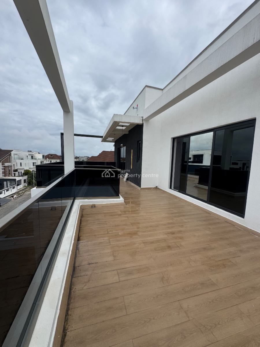 Luxury 5-bedroom Duplex with Rooftop Terrace, Elevator & Cinema, Within The Prestigious Pinnock Beach Estate, Osapa, Lekki, Lagos, Detached Duplex for Sale
