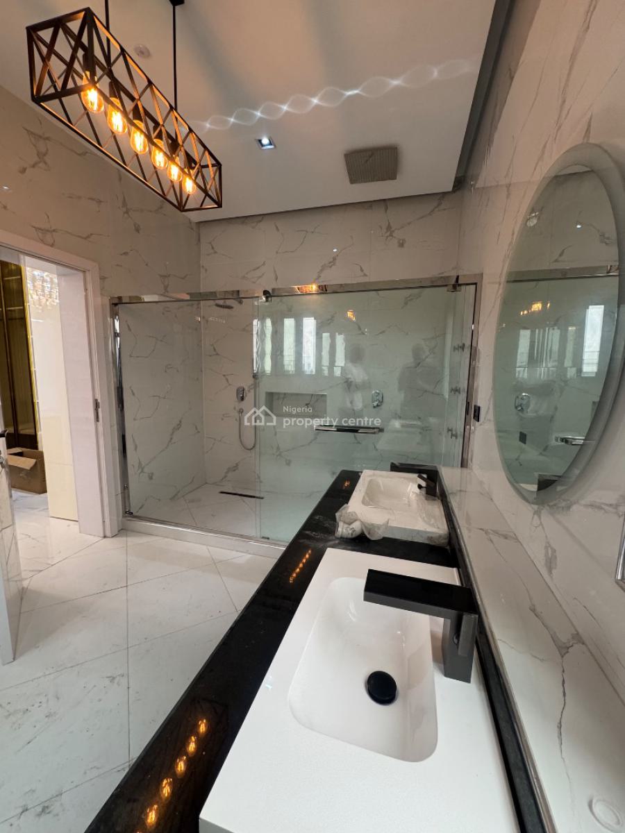 Luxury 5-bedroom Duplex with Rooftop Terrace, Elevator & Cinema, Within The Prestigious Pinnock Beach Estate, Osapa, Lekki, Lagos, Detached Duplex for Sale