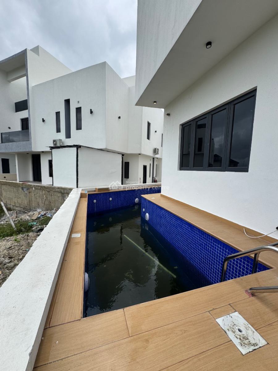 Luxury 5-bedroom Duplex with Rooftop Terrace, Elevator & Cinema, Within The Prestigious Pinnock Beach Estate, Osapa, Lekki, Lagos, Detached Duplex for Sale