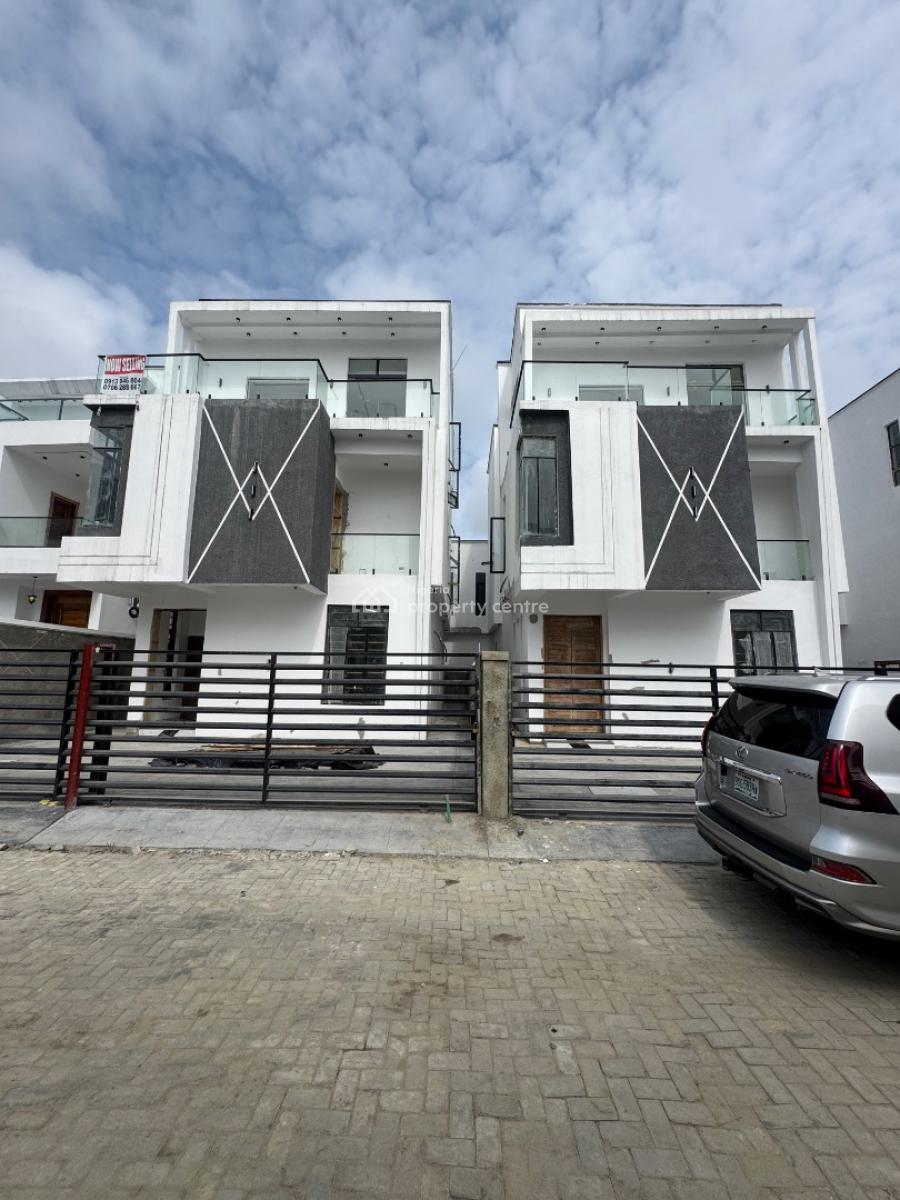 Magnificent 5-bedroom Duplex with Rooftop,pool in Chevron Toll Gate, Very Spacious Luxury Home Within a Secured Estate,chevron, Lekki, Lagos, Detached Duplex for Sale