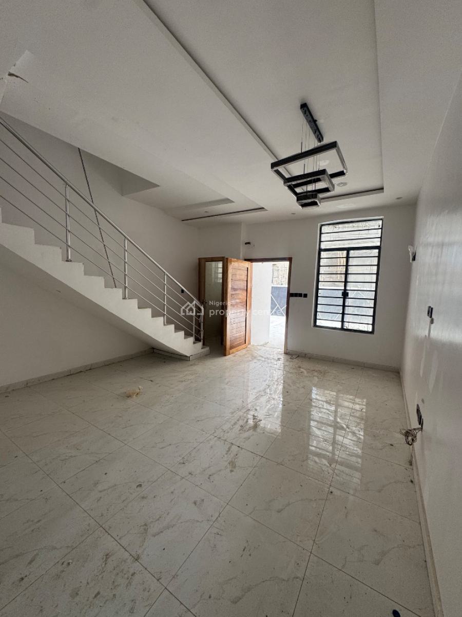 Neatly Built 4 Bedroom Terrace Duplex with Bq, Chevron, Lekki, Lagos, Terraced Duplex for Sale