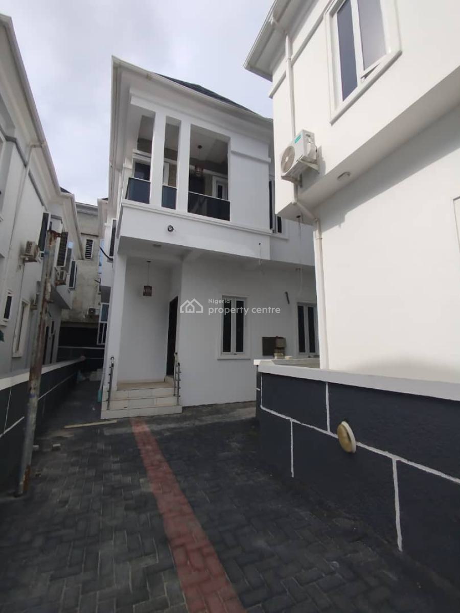 Beautiful 4 Bedroom Semi Detached Duplex with Bq in a Secure Estate, Orchid Road, Lekki, Lagos, Semi-detached Duplex for Rent
