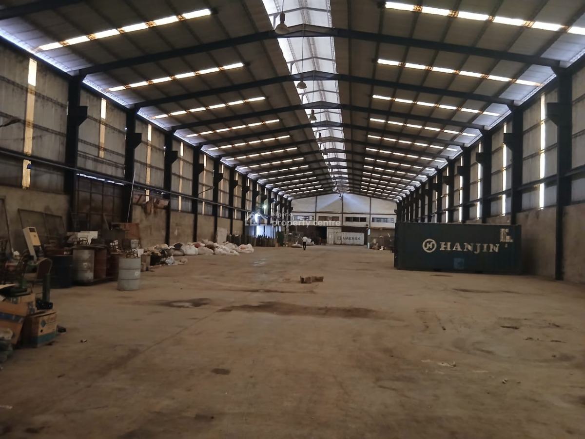 3000 Sqm Neat & Strategic Warehouses with Office, Ikeja, Lagos, Warehouse for Rent