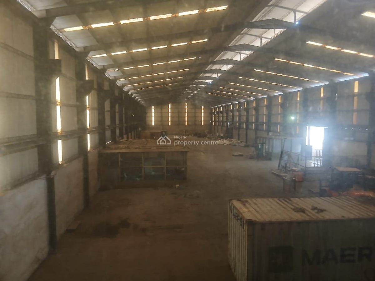 3000 Sqm Neat & Strategic Warehouses with Office, Ikeja, Lagos, Warehouse for Rent