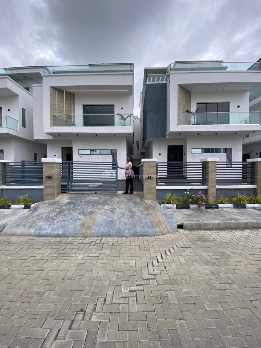 5 Bedroom Automated Detached Duplex with Bq, Cinema, Penthouse, Regional View Estate, Osapa, Lekki, Lagos, Detached Duplex for Sale
